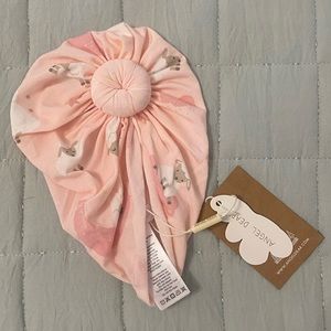 Pink Angel Dear Head Wrap NWT